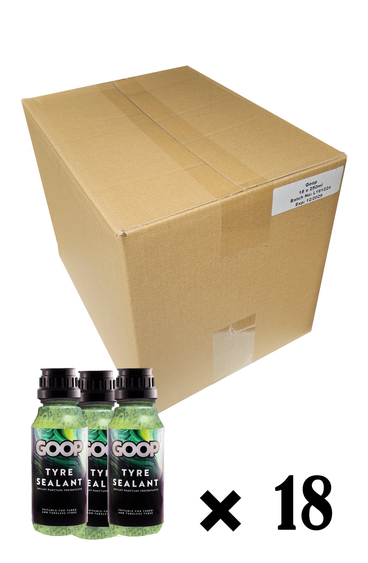 GOOP 250ml x 18 Bottles In A Case Pack (Only £7.05 Per Bottle)