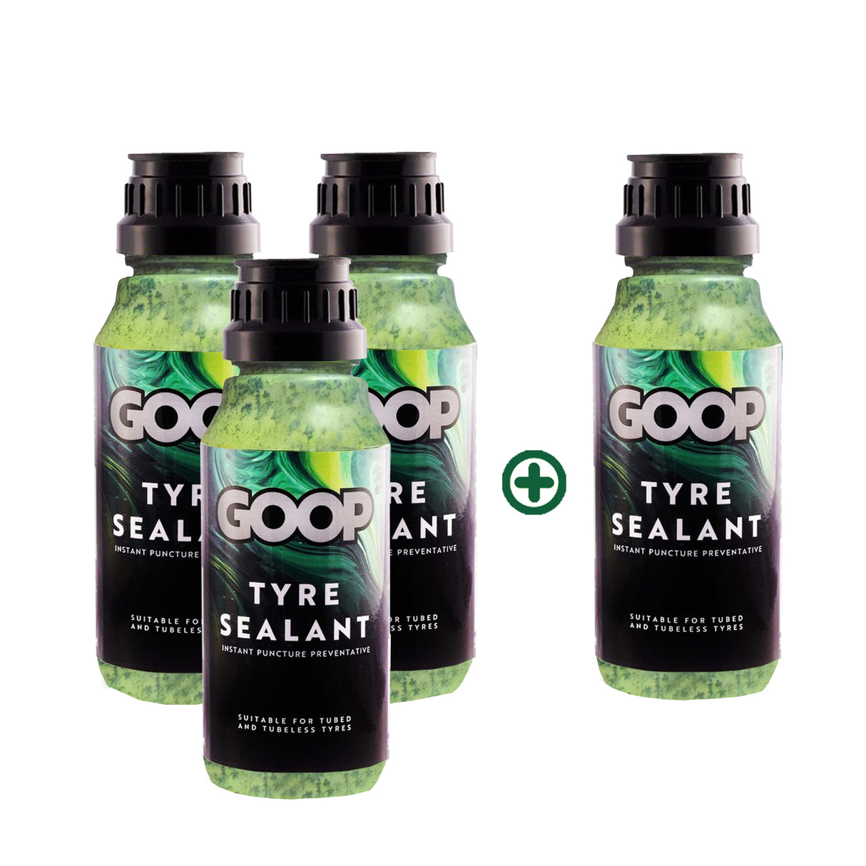 GOOP 4 x 250ml Bundle / Buy Three Bottles And Get One FREE