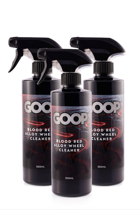 Blood Red Alloy Wheel Cleaner