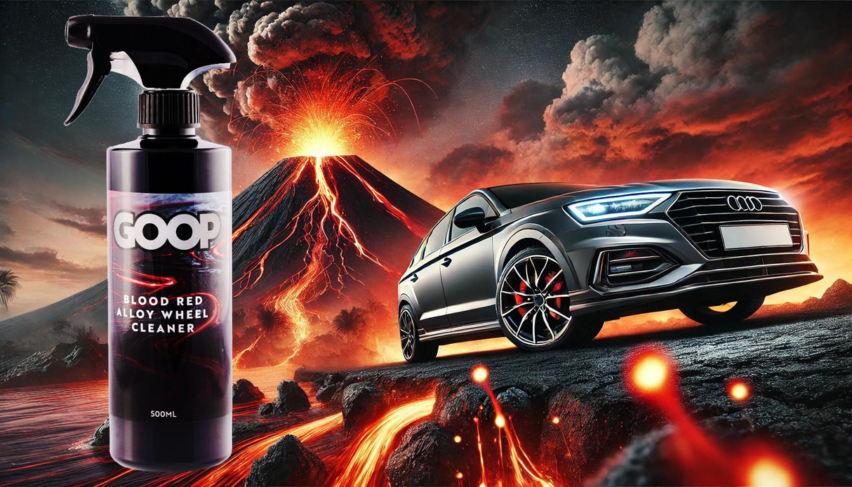 Blood Red Alloy Wheel Cleaner
