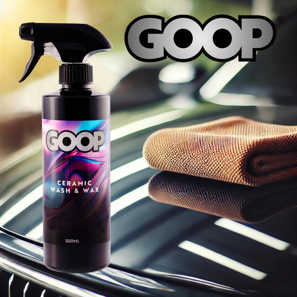 GOOP Ceramic Wash and Wax 500ml Plus FREE Microfibre Cleaning Cloth