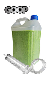GOOP 5 Litre Container / Only £11.39 Per Litre Complete With 150ml Syringe And Filler Tube
