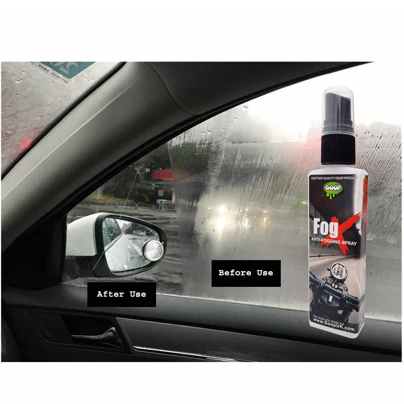 FogX Anti Mist Helmet Visor And Window Spray  / Buy One Get The 2nd Half Price (100ml)